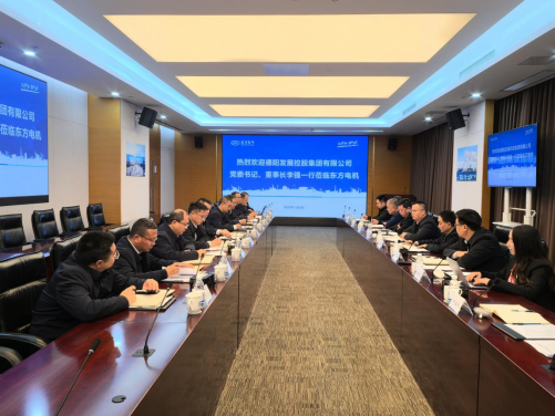 深化央地協(xié)同 共譜發(fā)展新篇——集團黨委書記、董事長李強率隊赴東方電機交流座談